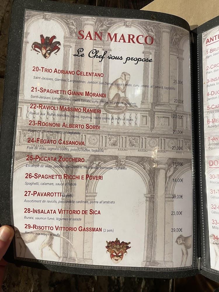 San Marco - Menu Image 2
